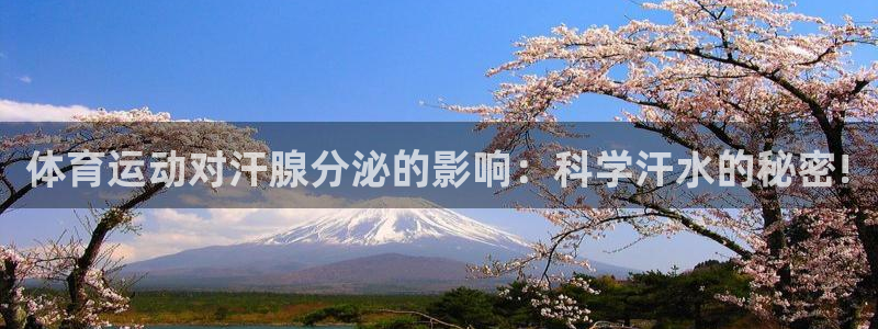 xc体育：体育运动对汗腺分泌的影响：科学汗水的秘密!